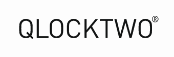 QLOCKTWO Logo Blank