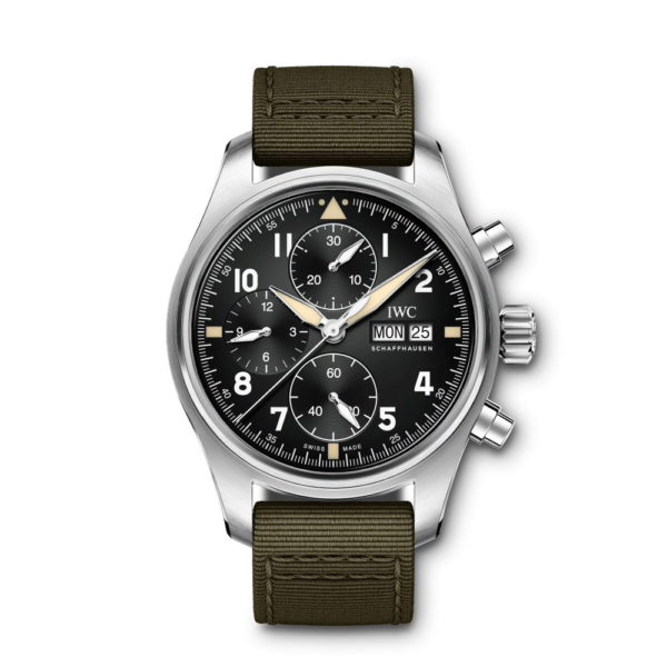 IWC-Montre-Montres-d'Aviateur-Spitfire-Chronographe-Hall-of-Time-IW387901